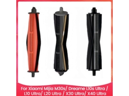 Conjunto De 3 Escovas De Rolo Compatíveis Com Aspiradores Xiaomi Mijia M30s E Dreame L10s, L10, L20, X30 E X40 Ultra._ozo