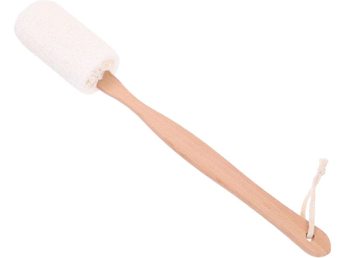 Lurelia Acessório De Duche Com Escova Esponja De Banho, Bucha Natural