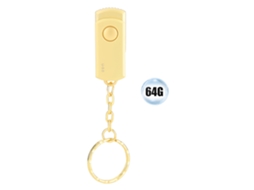 Pen Drive Usb Rotativo De Metal Dourado 64g Para Acessório De Computador Windows 98/2000/xp/vista/7