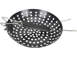 Bandeja De Grelha Antiaderente Reutilizável, Leve E Portátil Para Churrasco E Camping. Bandeja De Grelha Antiaderente Reutilizável, Lev Gokoco
