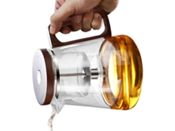 Bule De Chá À Prova De Respingos Com Infusor, Jarra De 800ml Resistente Ao Calor E À Prova De Respin Gokoco