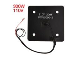 Cama aquecida de silicone 220x220mm 300W 110V com isolamento para Artillery Genius