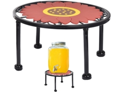 Base para Dispensador de Bebidas Suporte Acoplável para Recipientes de Líquidos, Tapete Antiderrapante, Suporte CHABERLU