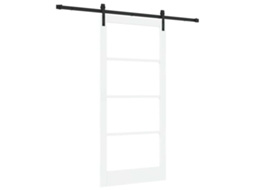 Porta Deslizante Orkdal Branco e Preto 93 X 202 Cm MAISON EXCLUSIVE