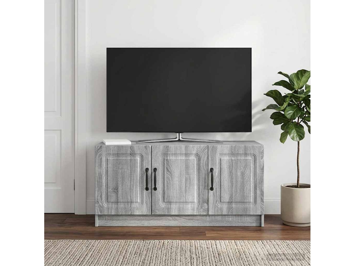Vidaxl Gabinete para Tv Sonoma Cinzento 99 X 34,5 X 47 Cm