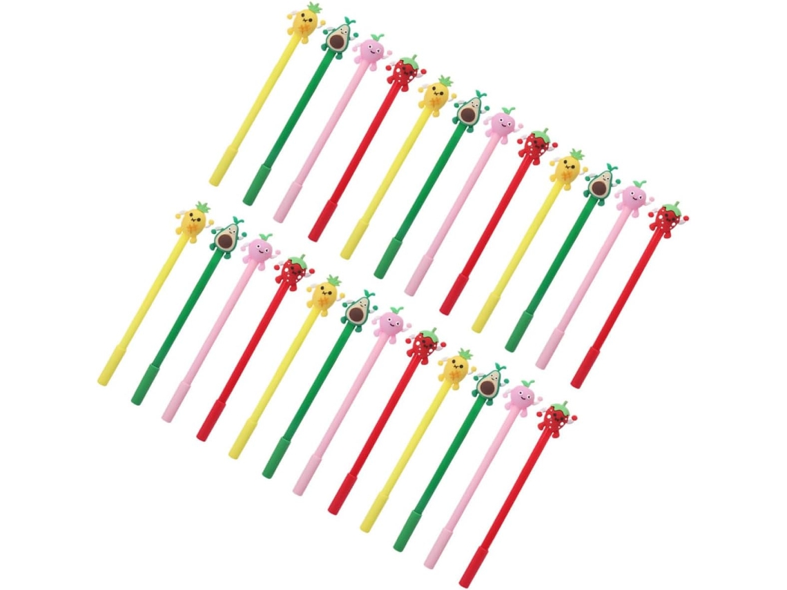 Stobok Conjunto De 24 Canetas Gel Com Desenhos Animados, Para