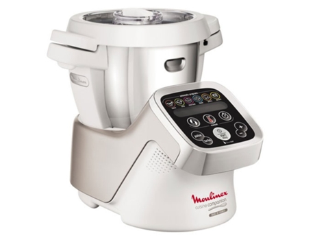 Robô de Cozinha MOULINEX Cuisine Companion HF800A13 (4.5 L - 1550 W - 5 acessórios) — 4.5L | 1550W | 6 acessórios