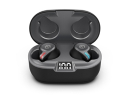Auriculares In Ear YIZHOOD True Wireless Bluetooth com Cancelamento de ruído Preto