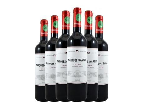 Vinho MARQUÉS DEL ATRIO Rioja Crianza (0.75 L - 6 Unidades)