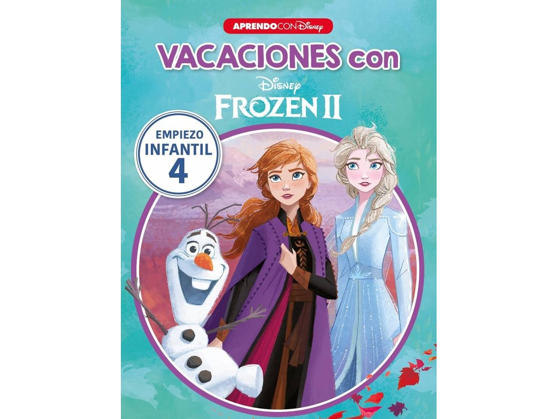 Livro Vacaciones Con Frozen Ii de Disney (Espanhol)