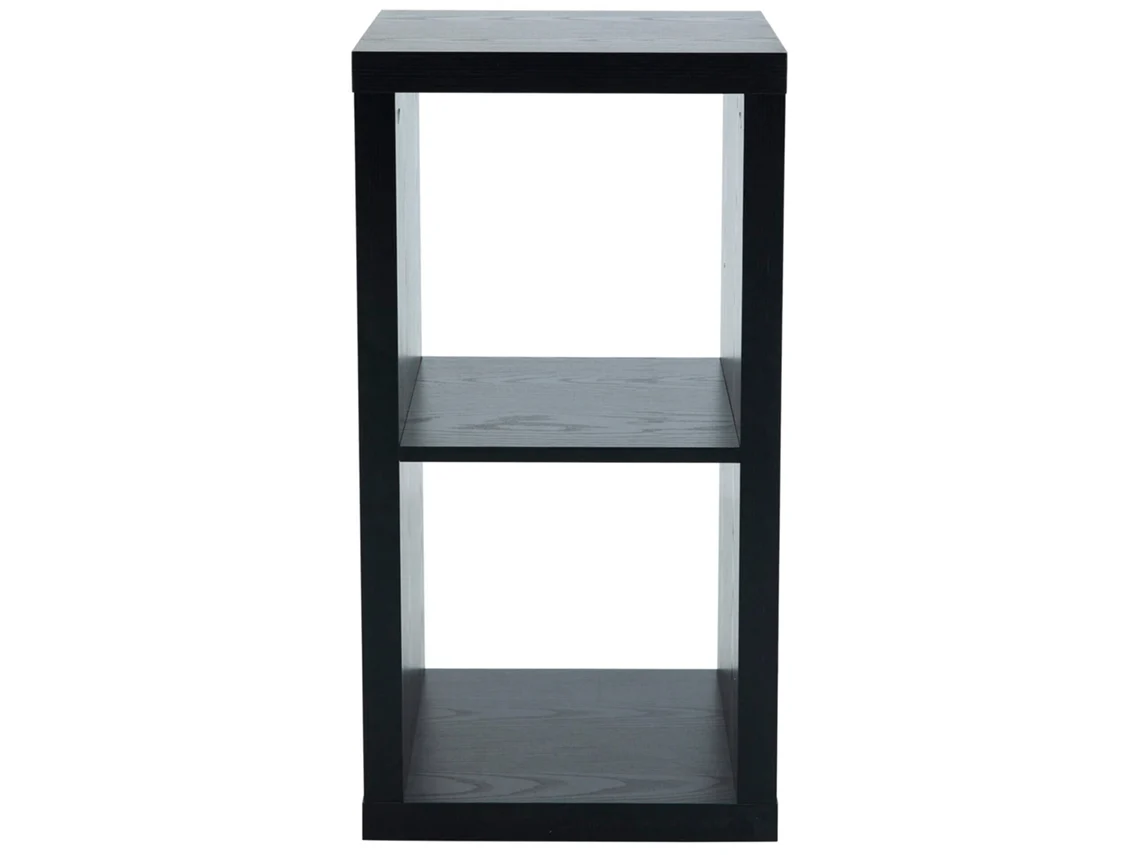 Estante 1x2 Preta Cubos KASA