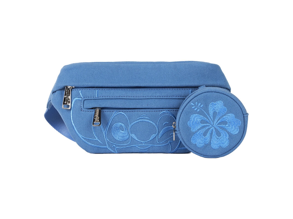 Saco de Viagem Azul Stitch LOUNGEFLY