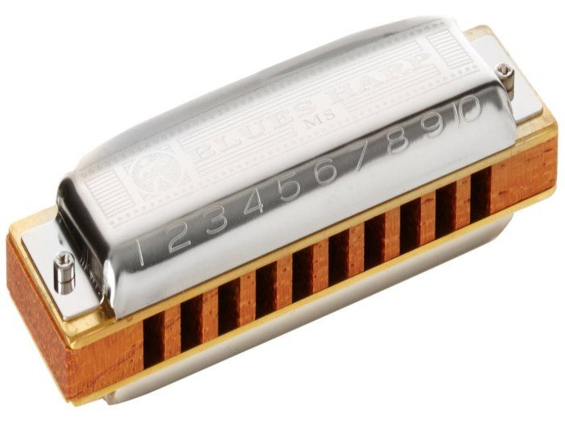 Harmônica HOHNER M533036 Harmônica D Blues Harpa
