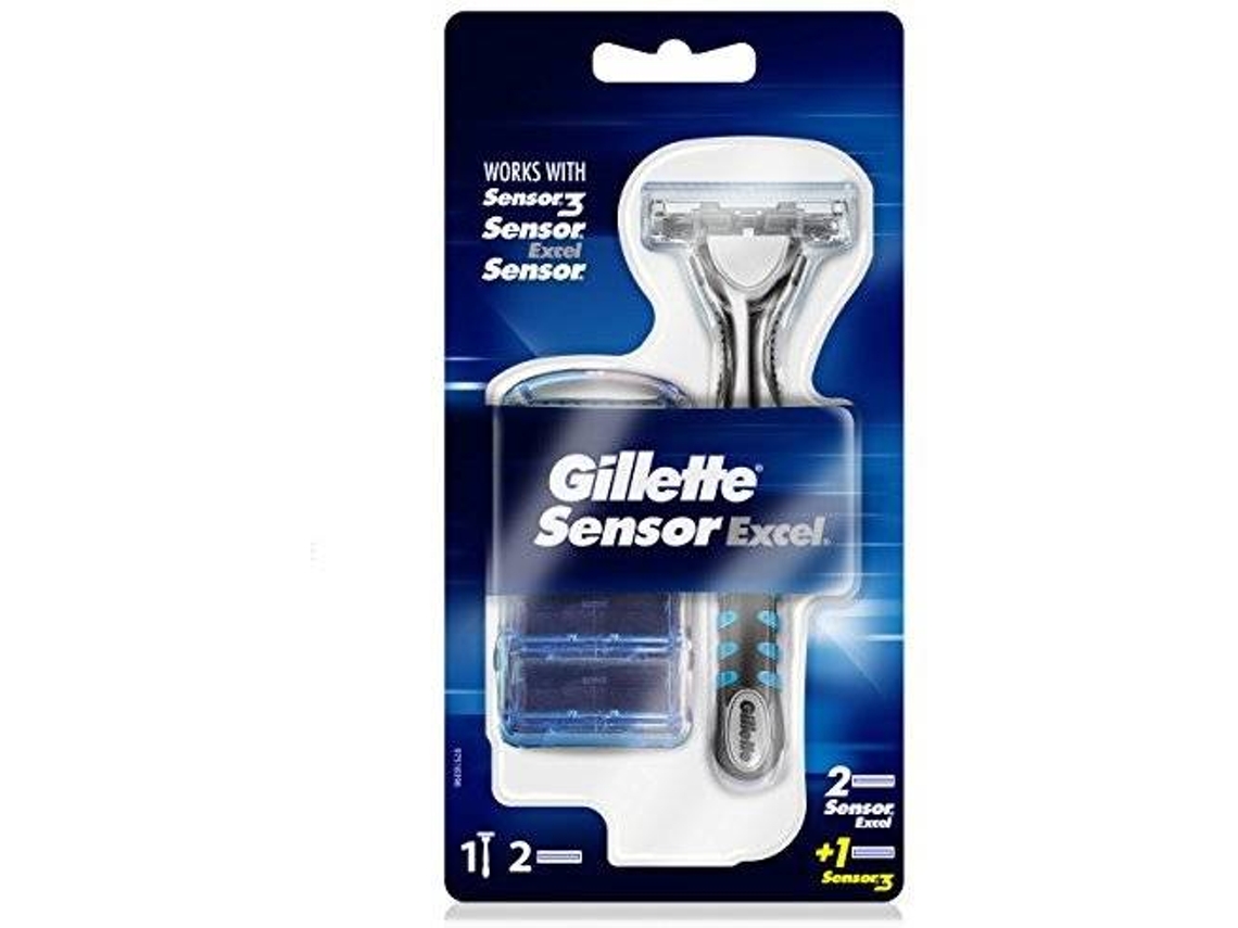Lâminas Descartáveis FARMACIA LORETO GALLO UK Sensor Razor Comp + (2 Unidades)
