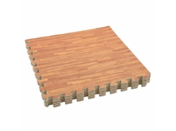 Vidaxl Tapete De Fundo Para Piscina 6 Pcs Madeira 4,32 Espuma Eva