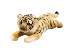 Mali pelúcia de Tigre e Leopardo Animado Fluffy Brinquedo Presente para Crianças e Adultos 39cm