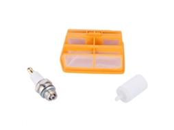 Kit Filtro de Ar e Vela de Ignição Primerox para Husqvarna 445 450