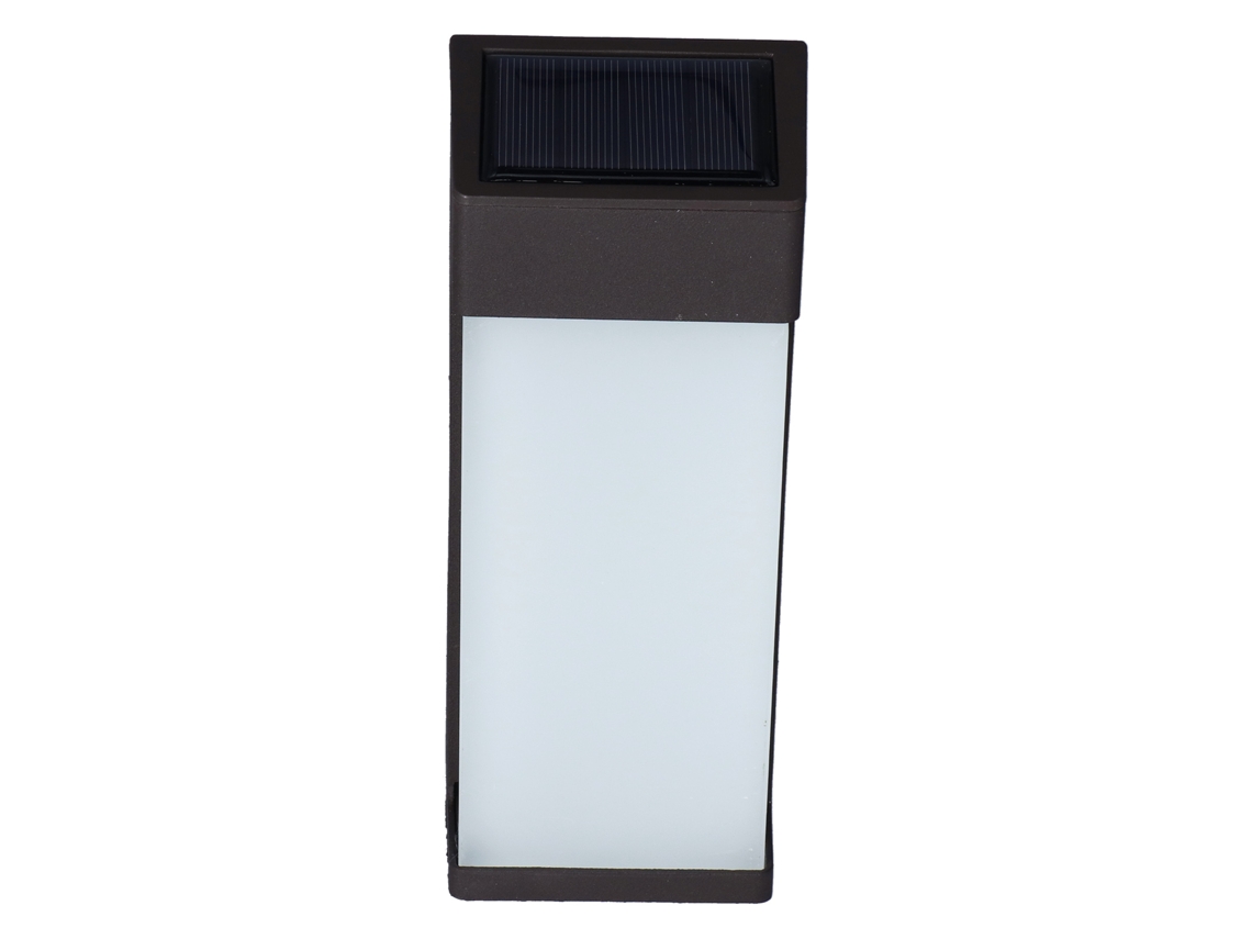Luz de Parede Solar Led Vidro à Prova de Água Antiferrugem para Jardim Pátio Varanda MARCA