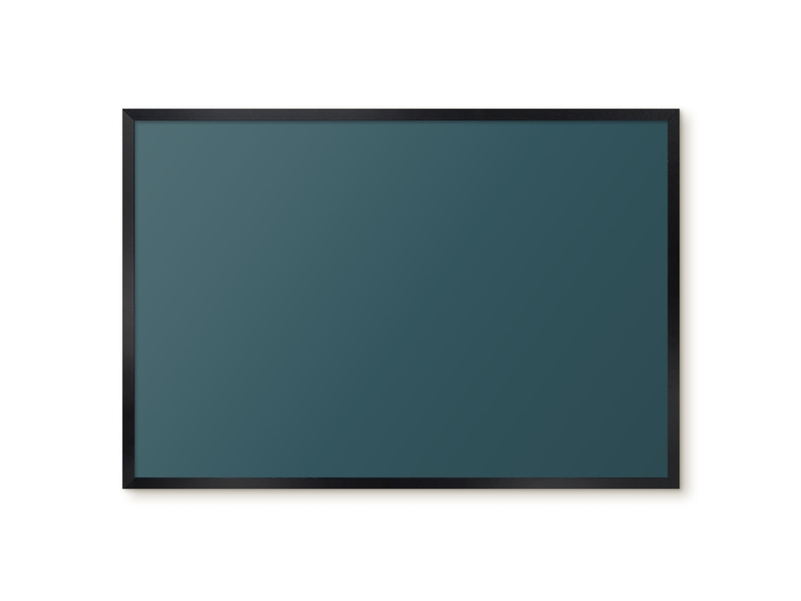 Magnetic Glass Board Dark Navy Blue For The Hall Espelharte (60x40 Cm)