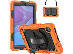 Capa Híbrida De Silicone Para Tablet Lenovo Tab M8 Hd 2020/2019 E Lenovo Tab M8 De 4ª Geração Com Alça De Ombro.