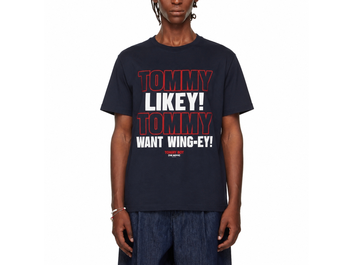 Rockinstone Tommy Boy Likey Navy T-shirt Size:xxxl