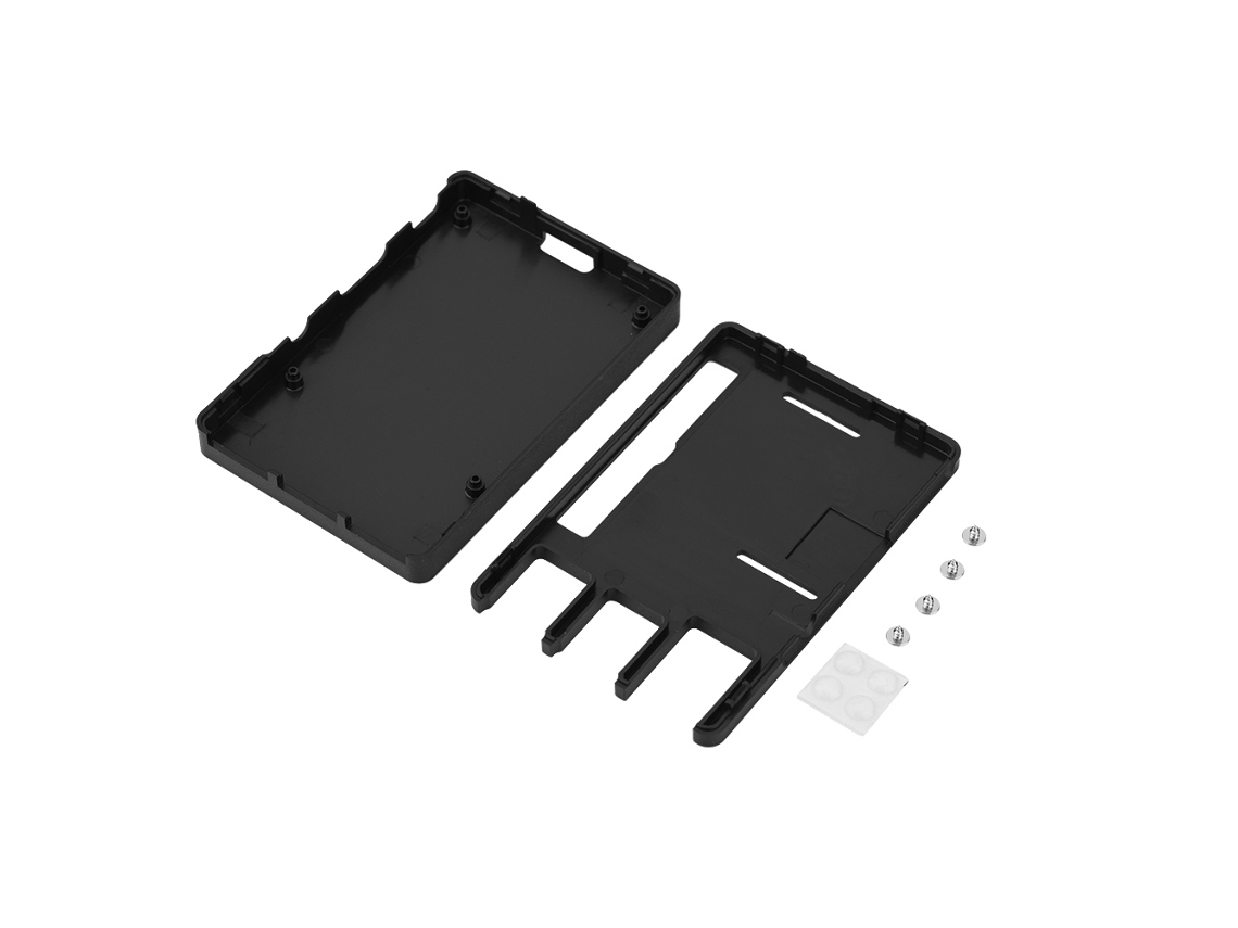 Capa De Proteção Abs, Enclosure Box Para Raspberry Pi B+/2/3 Modelo B Preto