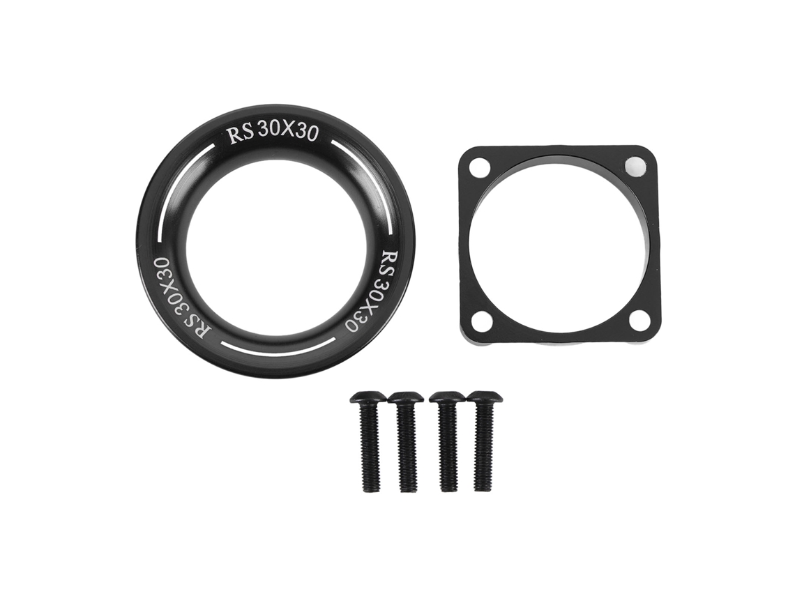 Capa de Ventilação 30x30mm para Motor Carro Rc Preto