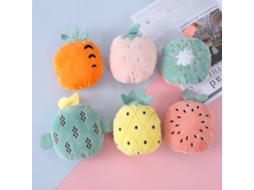 6 Peça De Brinquedo Pet Vários Anéis Papel Em Formato Frutas
