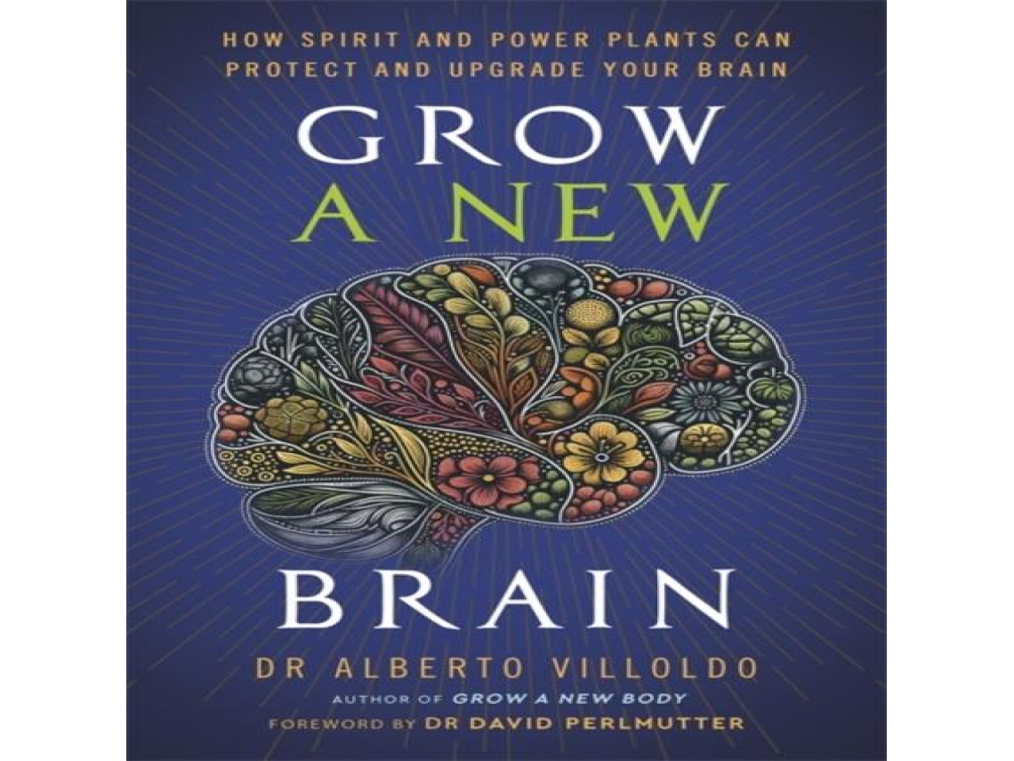 Livro Grow a New Brain de Alberto Villoldo (Inglês)