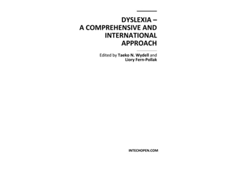 Livro Dyslexia De Taeko N Wydell E Liory Fern-pollak (inglês - Capa Dura)