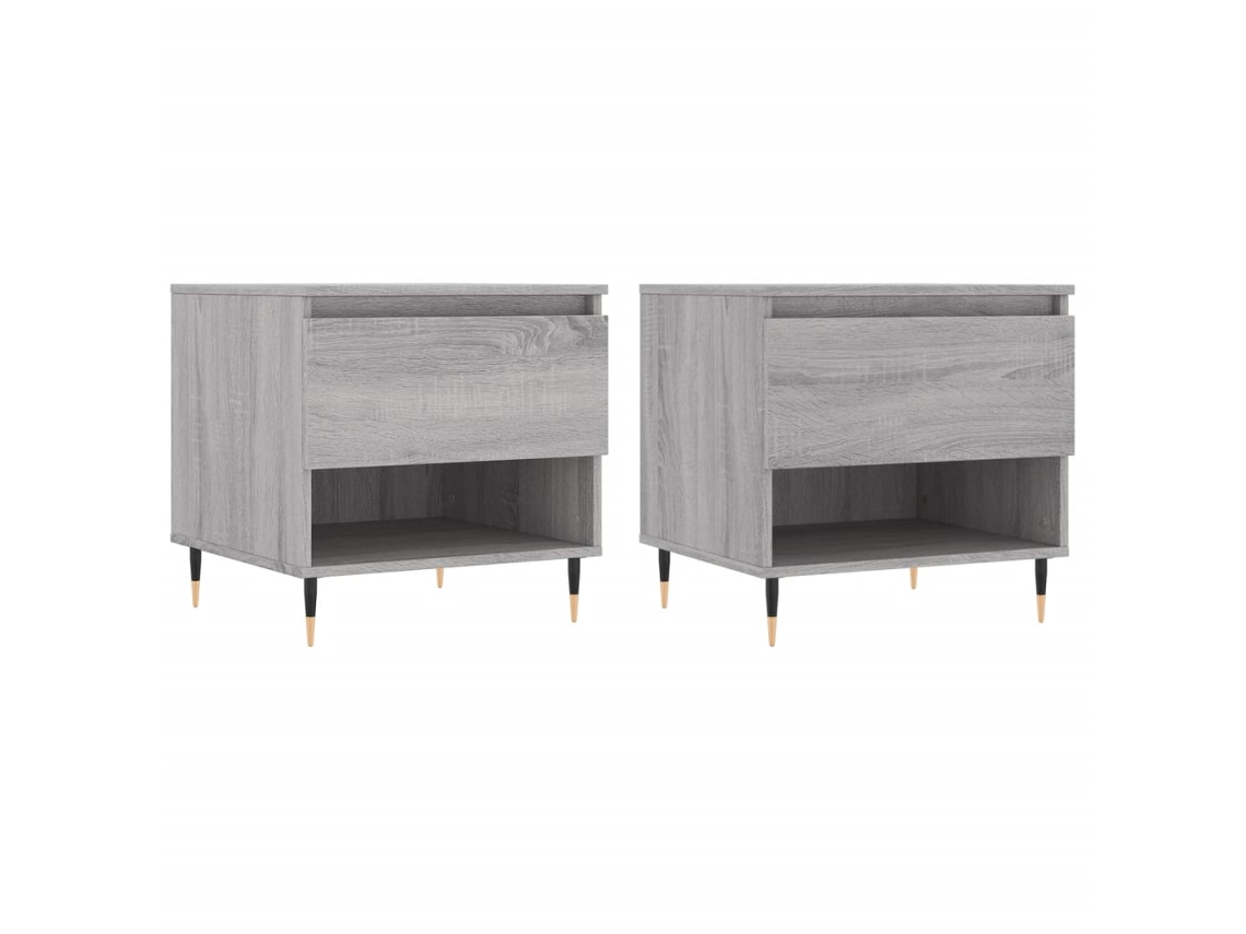 Coffee Table, Coffee Tables Vidaxl Cinzeto Madeira Processada (n/a)