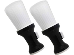 Conjunto Didiseaon Com 2 Escovas De Pescoço Para Cabeleireiro Cerdas Macias Nylon, Acessórios Profissionais Para Limpeza