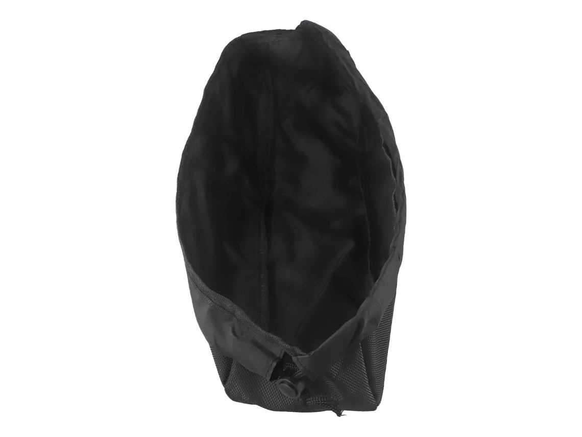 Capa De Chuva Preta Para Bicicleta, Caixa E Bolsa.