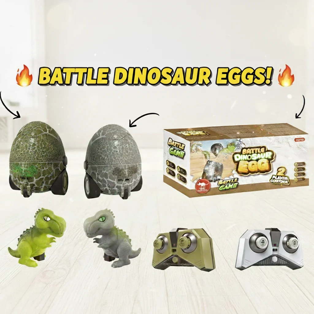 Ovo De Dinossauro Transformável Com Carro De Controle Remoto, Brinquedo Modelo Dinossauro, Brinquedo De Chocar