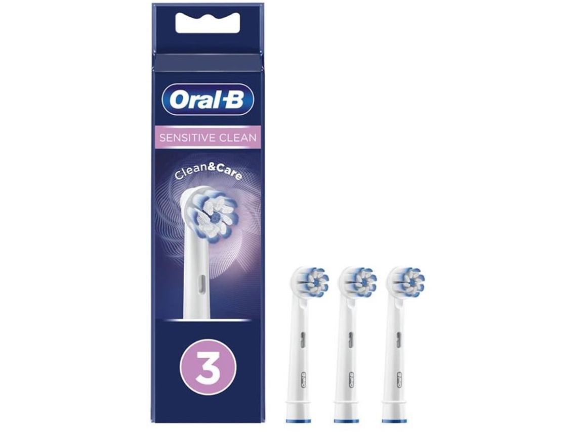Recarga de Escova Elétrica ORAL-B SENSITIVE (3 Uni)
