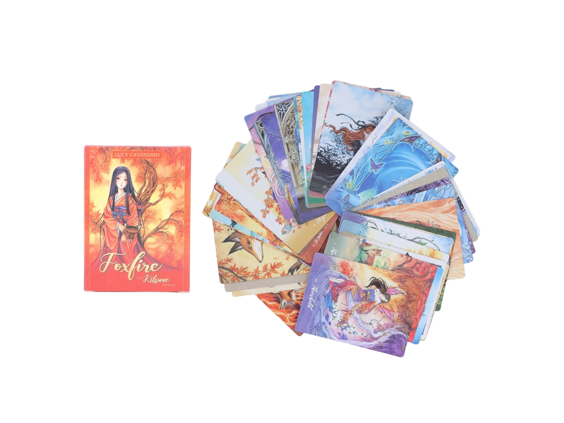 Mali baralho de Tarot de Divinação Carta do Destino Jogo Interativo Brinquedo Presente