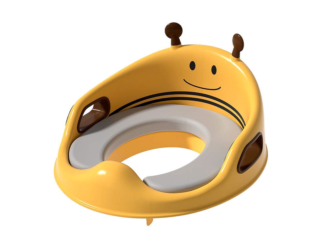 Assento Sanitário Kids Bee LAXISCREED Amarelo Antiderrapante