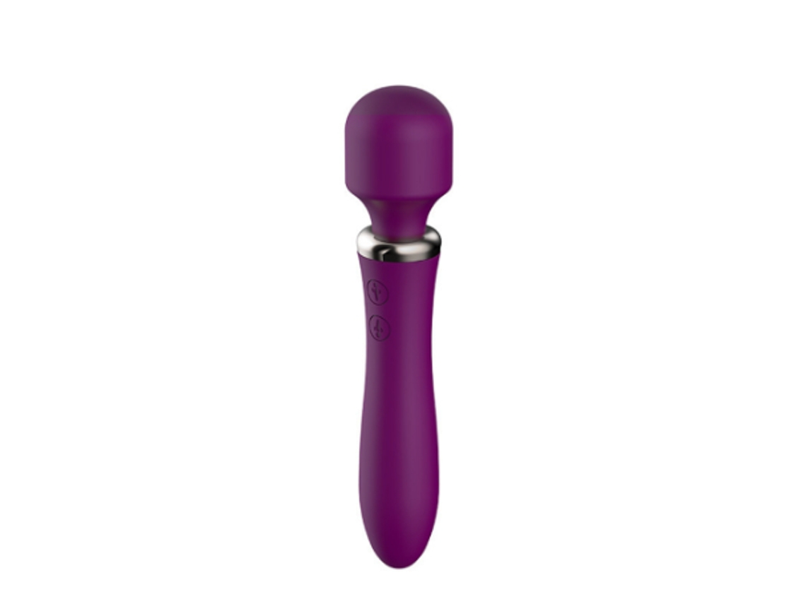 Massageador Corporal - Massageador De Varinha Sem Fio, Amigável Para A Pele - Roxo