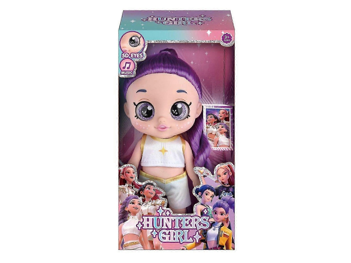 Boneca De Vinil Colecionável Meninas Cantoras K Pop 10/13 Polegadas Fofa Presente Crianças Aniversário Natal - 13 Polegadas - Rumi B