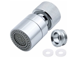 Arejador De Torneira Giratório 360° Em Latão Com 2 Posições Ajuste, Filtro Borbulhador Para Cozinha Adaptador Bico Torneiras Ros Aquaforge