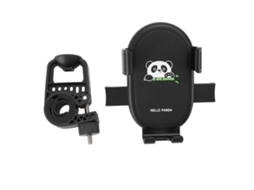 Suporte Mali de Telefone para Paraguidão, com Absorção de Impactos, para Moto e Scooter, para Tela de 4.7 a 7.1 Polegadas, Preto