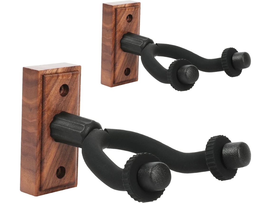 Conjunto de 2 Suportes de Parede para Guitarra, Ganchos para Guitarra AQUAFORGE