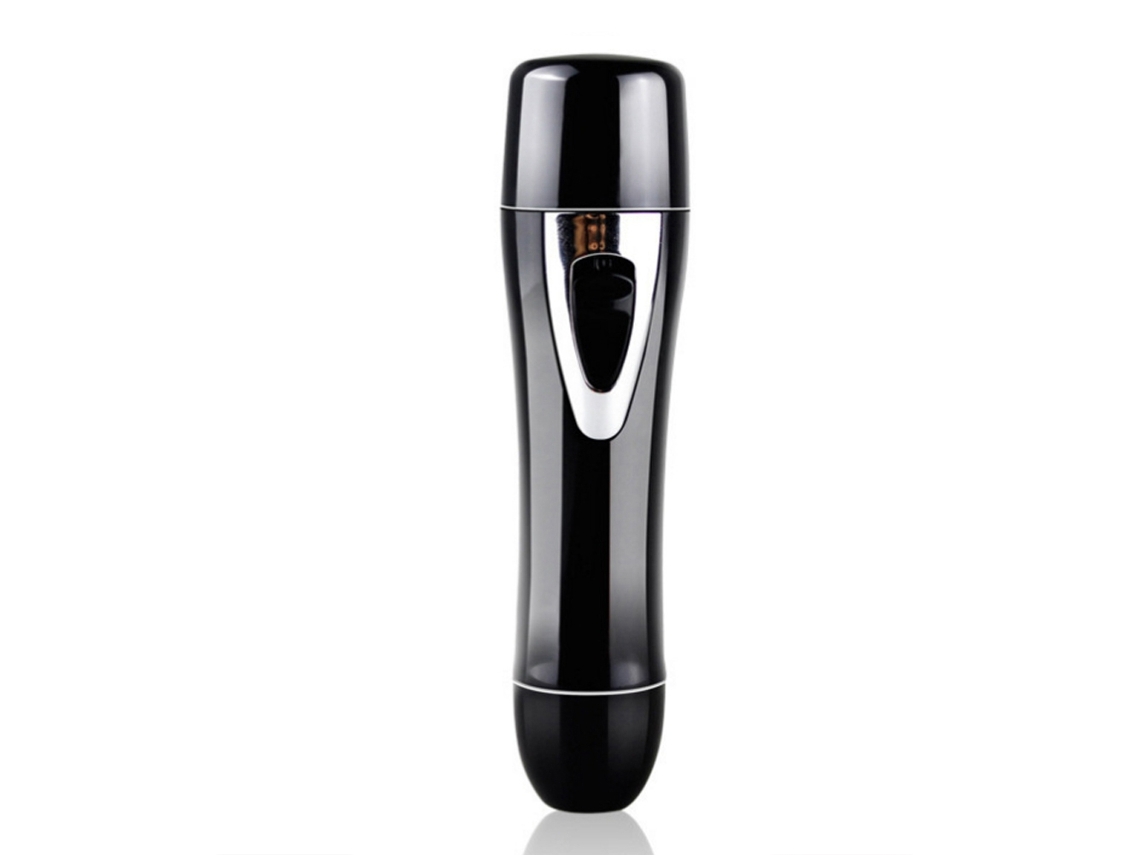 2026 kit de Afeitadora Eléctrica Portátil Multifuncional para Barba, Nariz, Oídos e Cejas, Trimmer de Cabelo Preto