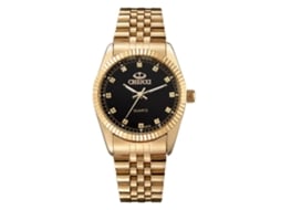Reloj De Pulsera Analógico De Cuarzo Con Correa De Acero Inoxidable, Hombre, Negro