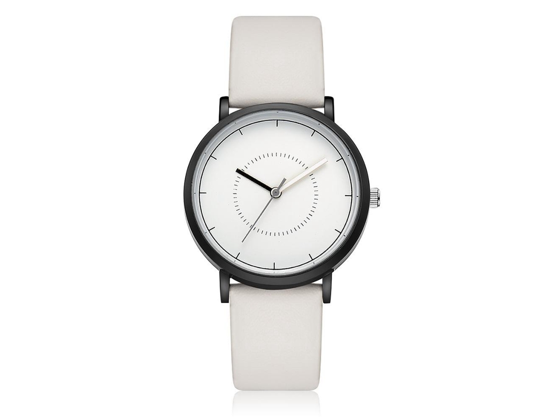 Reloj Analógico De Cuarzo Para Hombre Gaiety Simple Tres Colores (blanco)