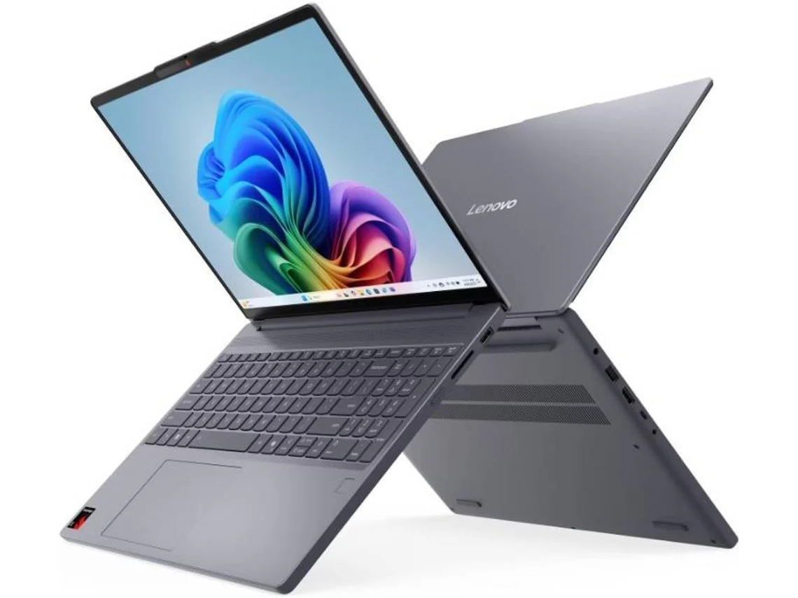 Portátil LENOVO IdeaPad Slim 3 15Q8X10 (15.3'' - Snapdragon X X1-26-100 8C - RAM: 16 GB - 1 TB SSD - Qualcomm Adreno)
