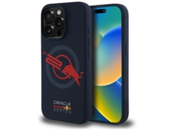 Capa Red Bull Hc Silicone Orbr20 Logo Para Iphone 15 Pro Max Para Magsafe