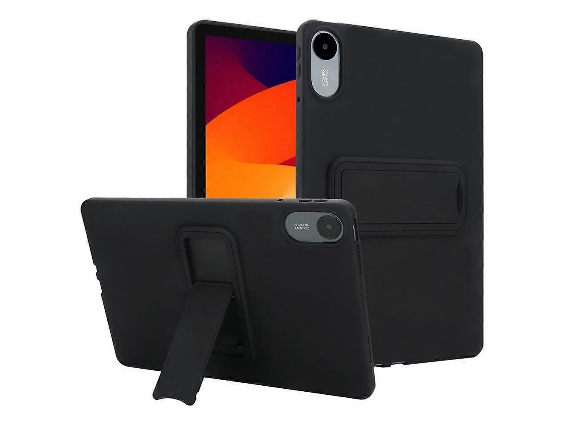 Capa Para Tablet Compatível Com Xiaomi Redmi Pad 2 / Pad Se 11 2025 Em Tpu + Pc Com Suporte Integrado E Resistente À Película Protetora.