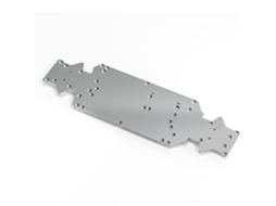 Cinzazd Racing Mt16 1/16 Peças de Carro Rc Chassis Placa Inferior Veículos Modelos Liga de Alumínio Acessórios Sobressalentes 16019 MDUG