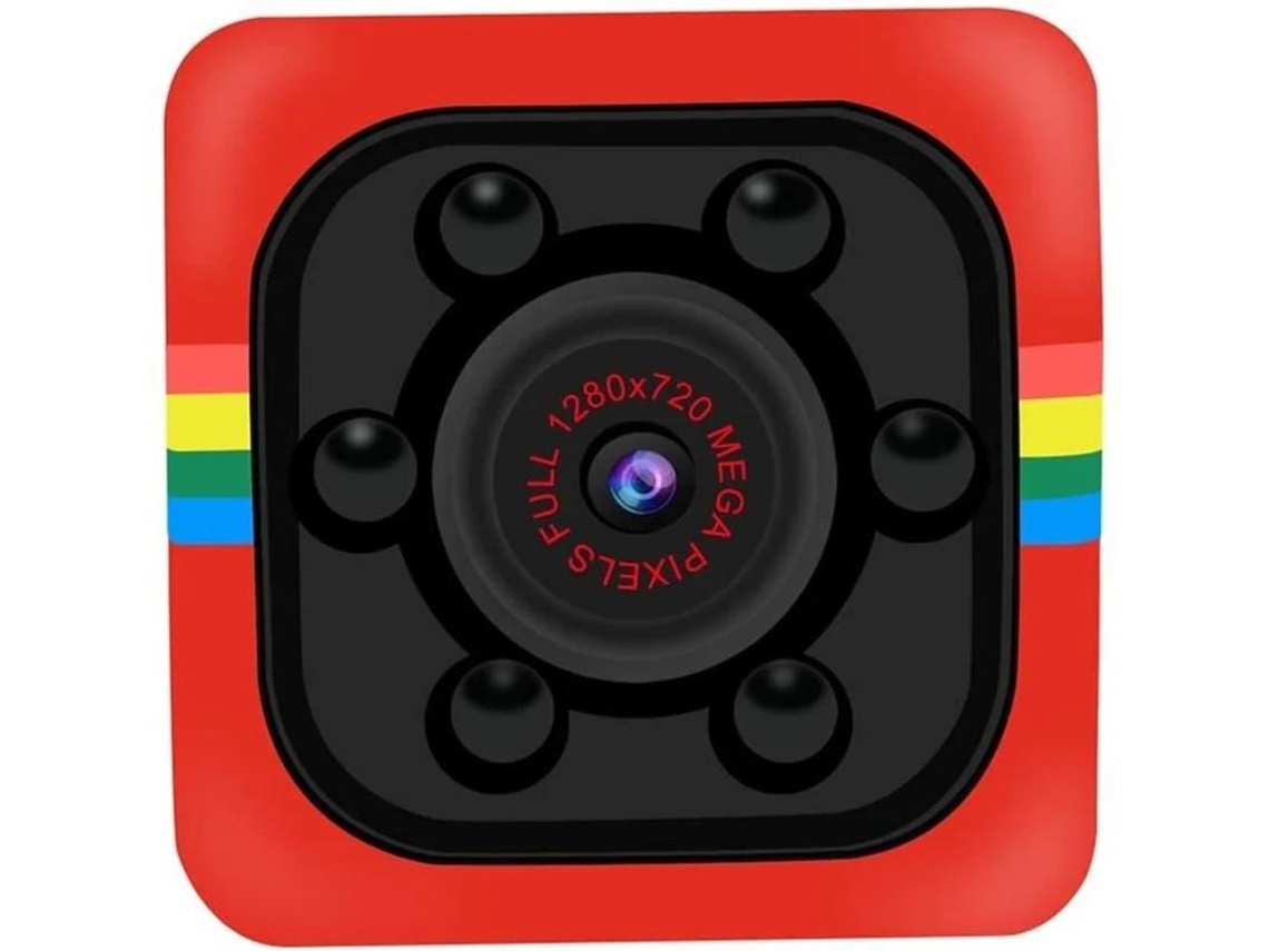 Mini Câmera Espiã Oculta, Câmera Babá De Alta Definição 1080p, Com Visão Noturna E Ativação Por Movimento Yizhood (vermelho)
